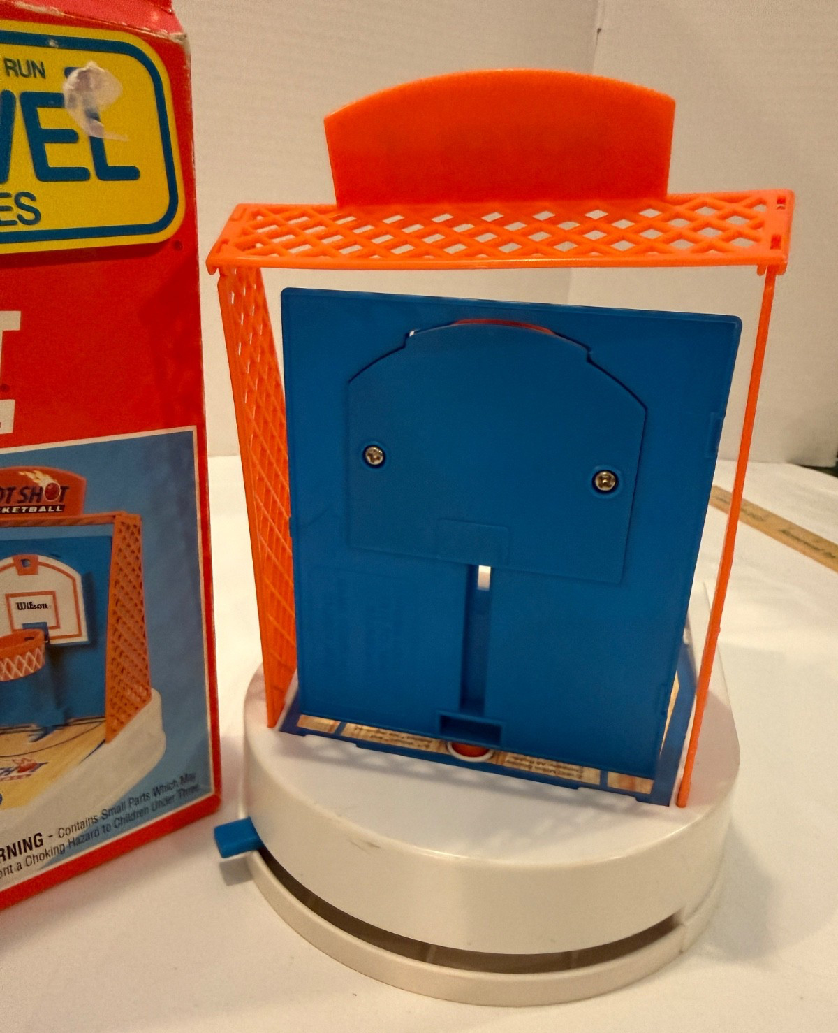 Hot Shot Basketball Milton Bradley Travel Games (Incomplete – no shooter) 1990s