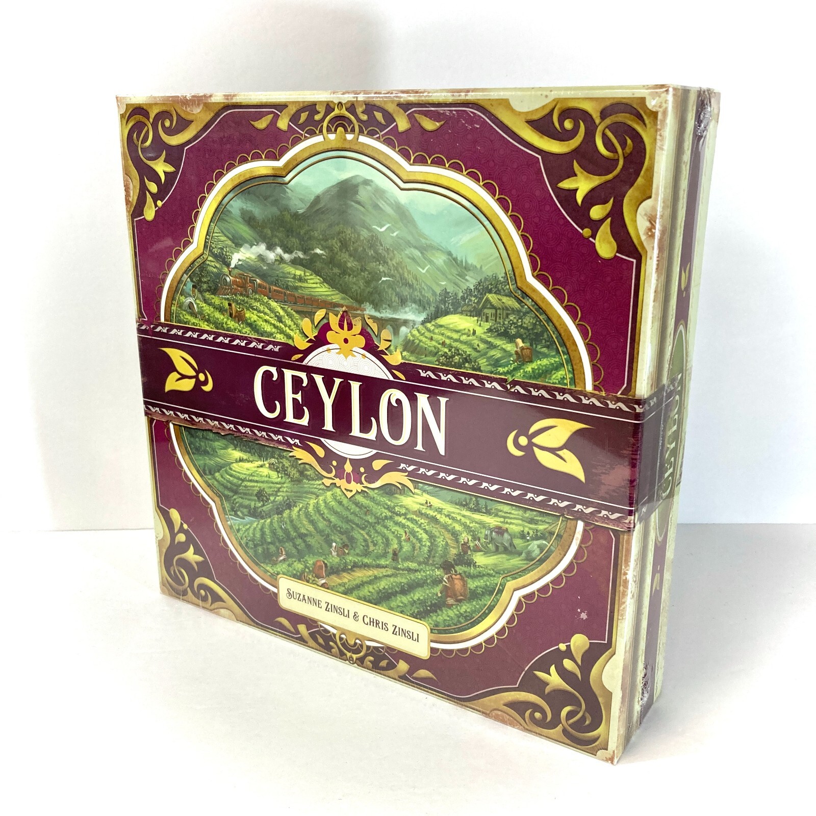 New CEYLON BOARD GAME strategy tabletop euro English 2018 Ludo Nova oop SEALED!
