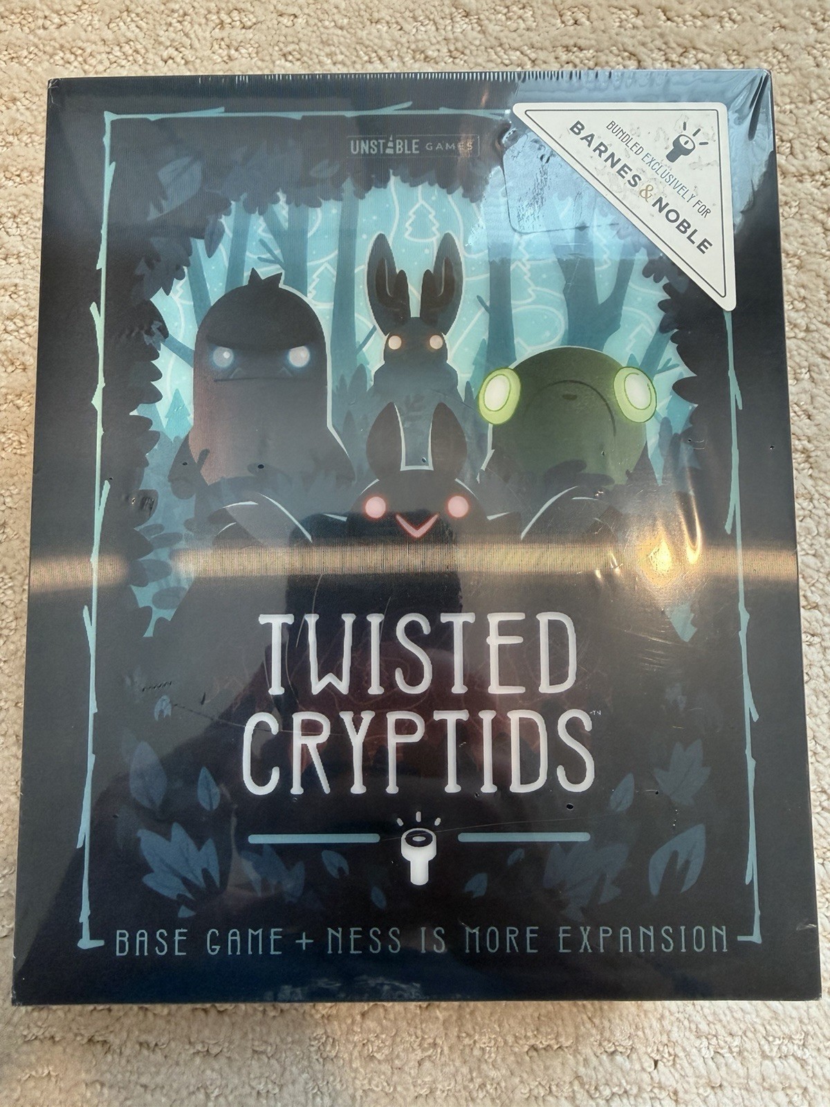 Twisted Cryptids Base Game + Ness Is More Bundle (Barnes & Noble) Unstable Games