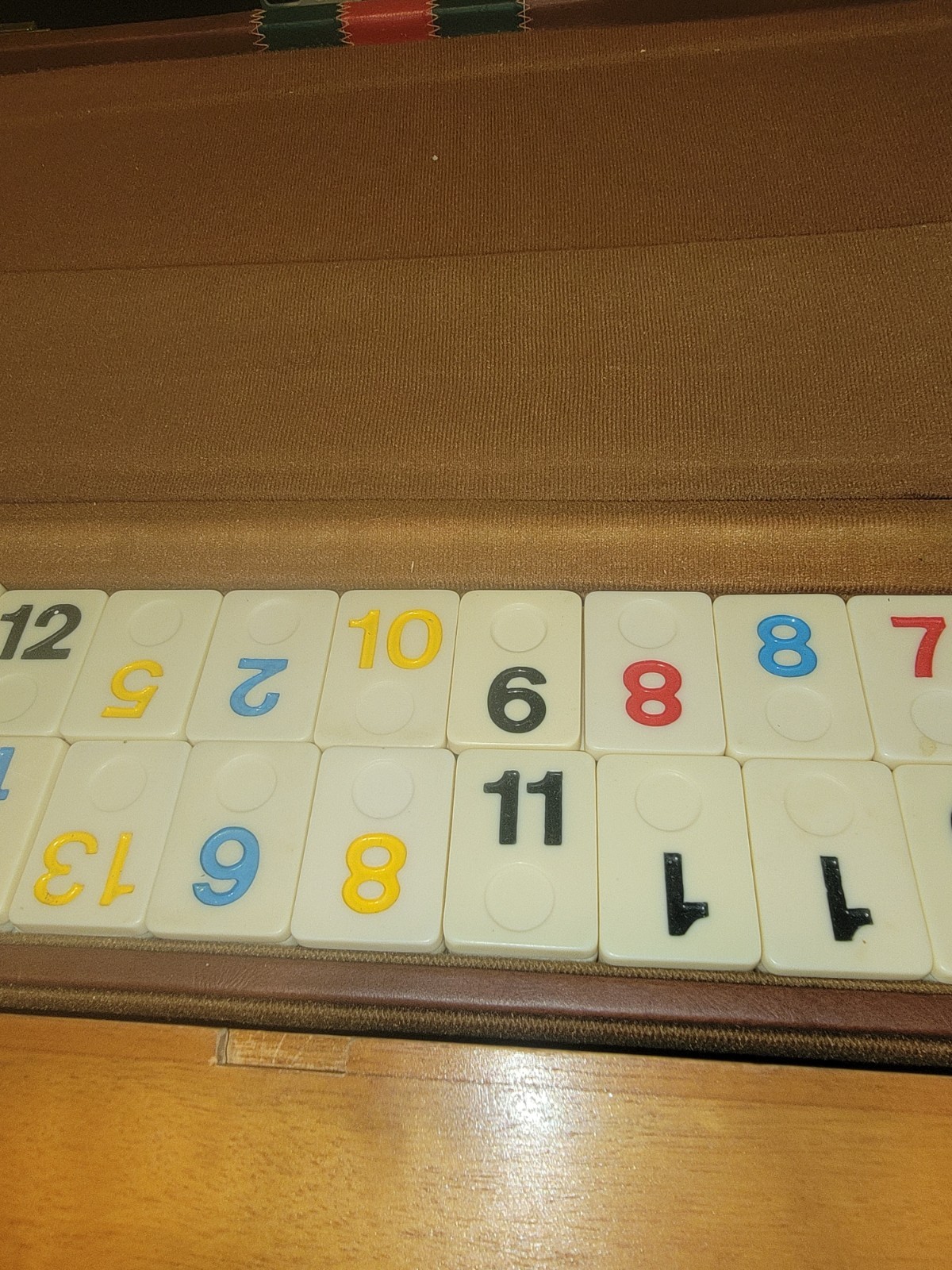 Vintage Rumi Blok Game Rummikub Nice Condition