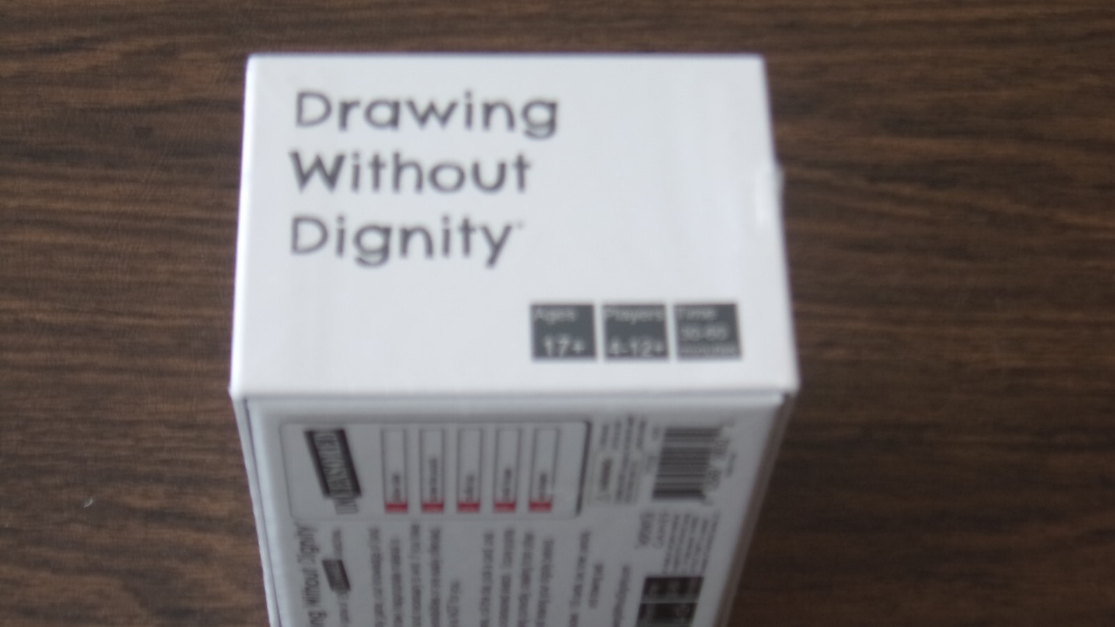 NIB 2018 Drawing Without Dignity A Party Game of Uncensored Sketches Adult 17+