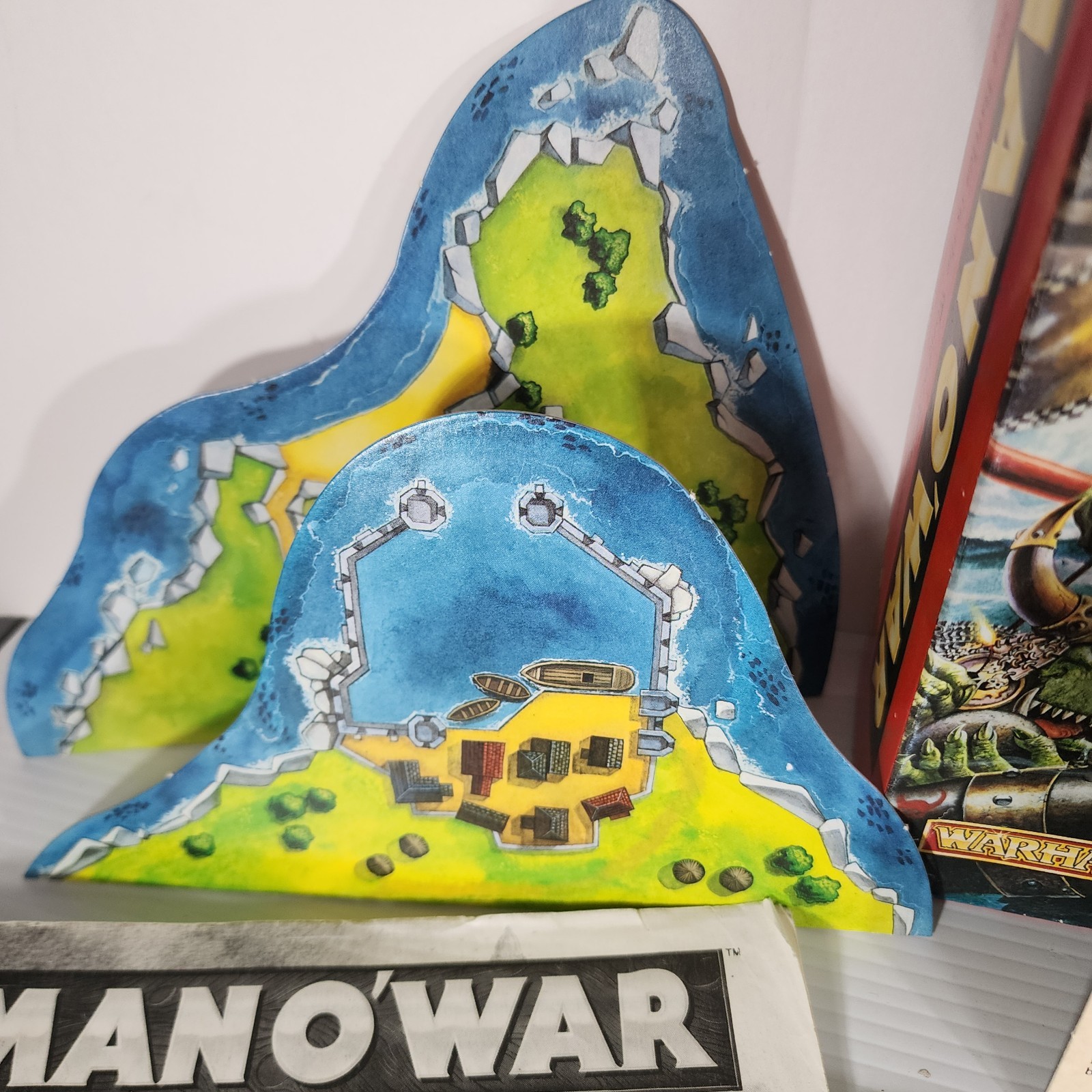 Games Workshop Man O’ War Board Game 1993 OOP 100% Complete Boxed 1st Ed CIB