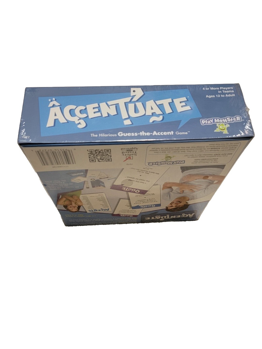 Play Monster Accentuate Hilarious Game Guess The Accent Ages 12+ New Sealed