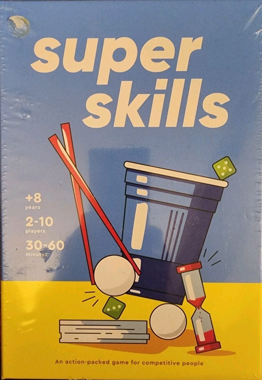 The World Game Super Skills – Action Game for Competitive People NIB SEALED!