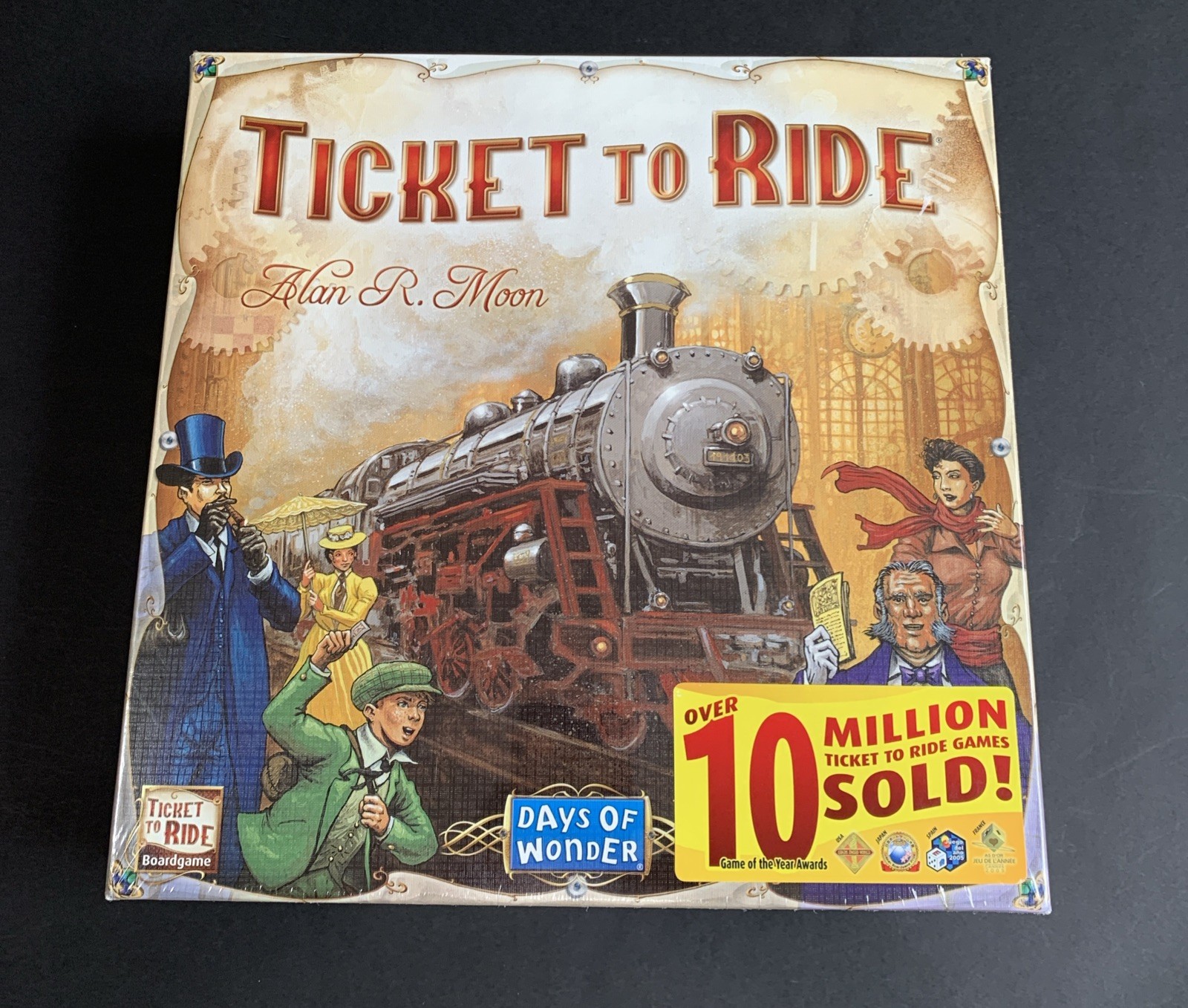 New SEALED Ticket To Ride by Alan R. Moon by Days of Wonder Board Game