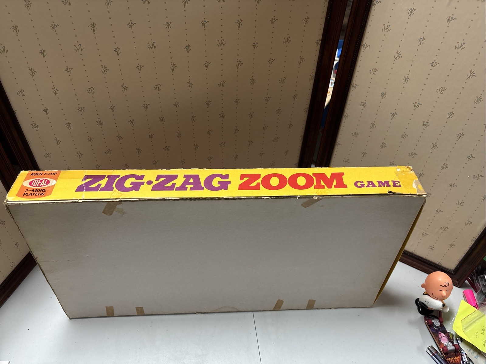 Zig Zag Zoom Game By Ideal Vintage EUC Skill/Action Game 1970, Complete