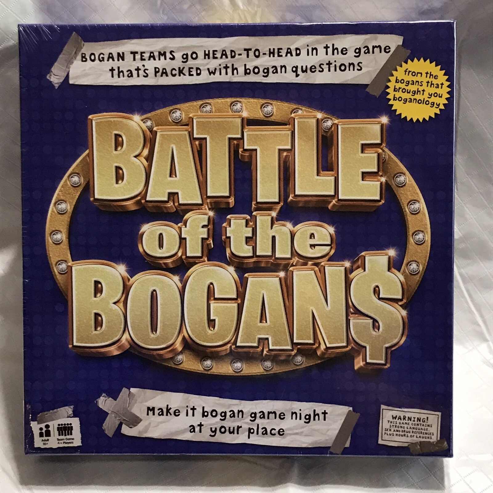Battle Of The Bogans Team Party Game 2018 Fantastic Factory Australia RARE NEW