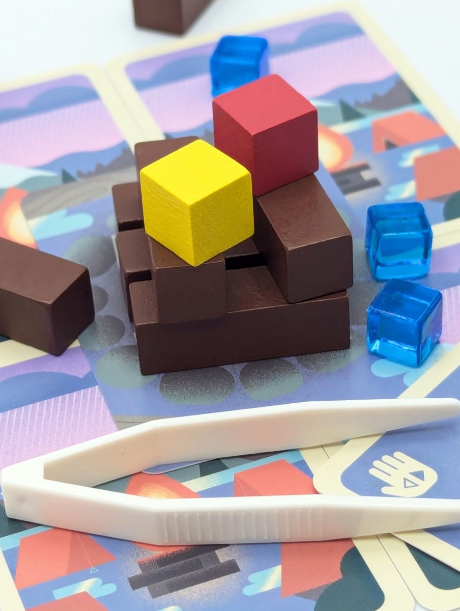 Tinderblox Storm Edition Dexterity Game Waterproof Campfire Family Game 2-6