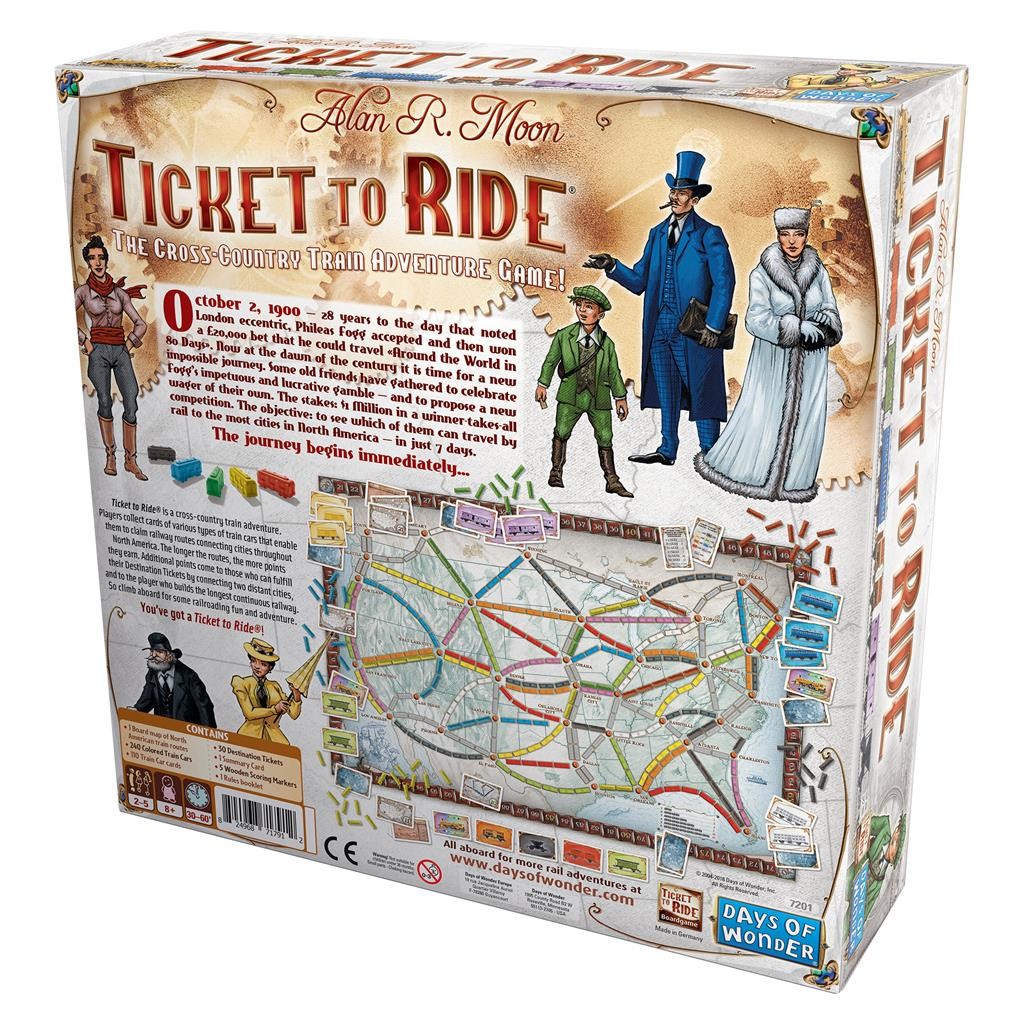 Days of Wonder Ticket to Ride 7201