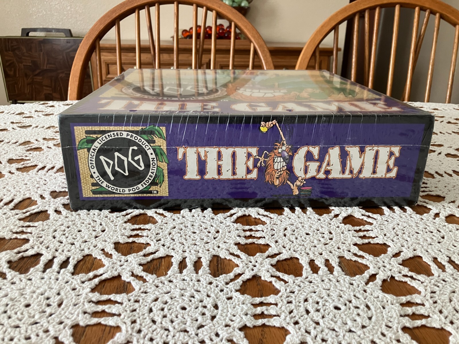 NOS Vintage 1994 MB World Pog Federation – Pog The Game 4501