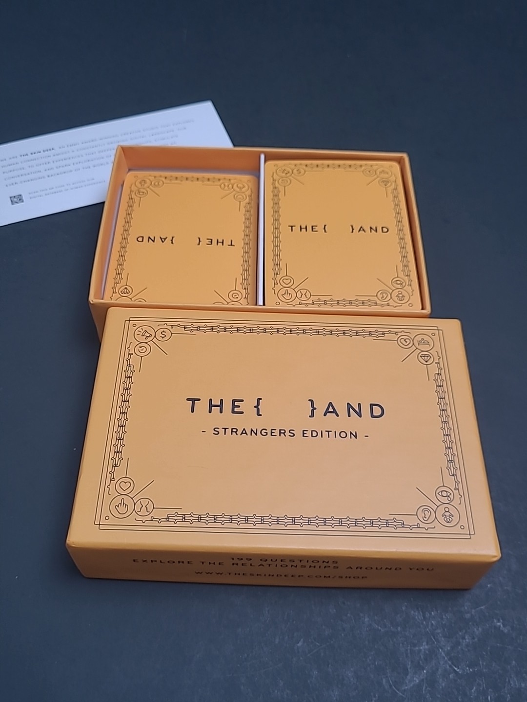 {THE AND} Strangers Edition – Conversation Starter Card Game – Fun Getting to