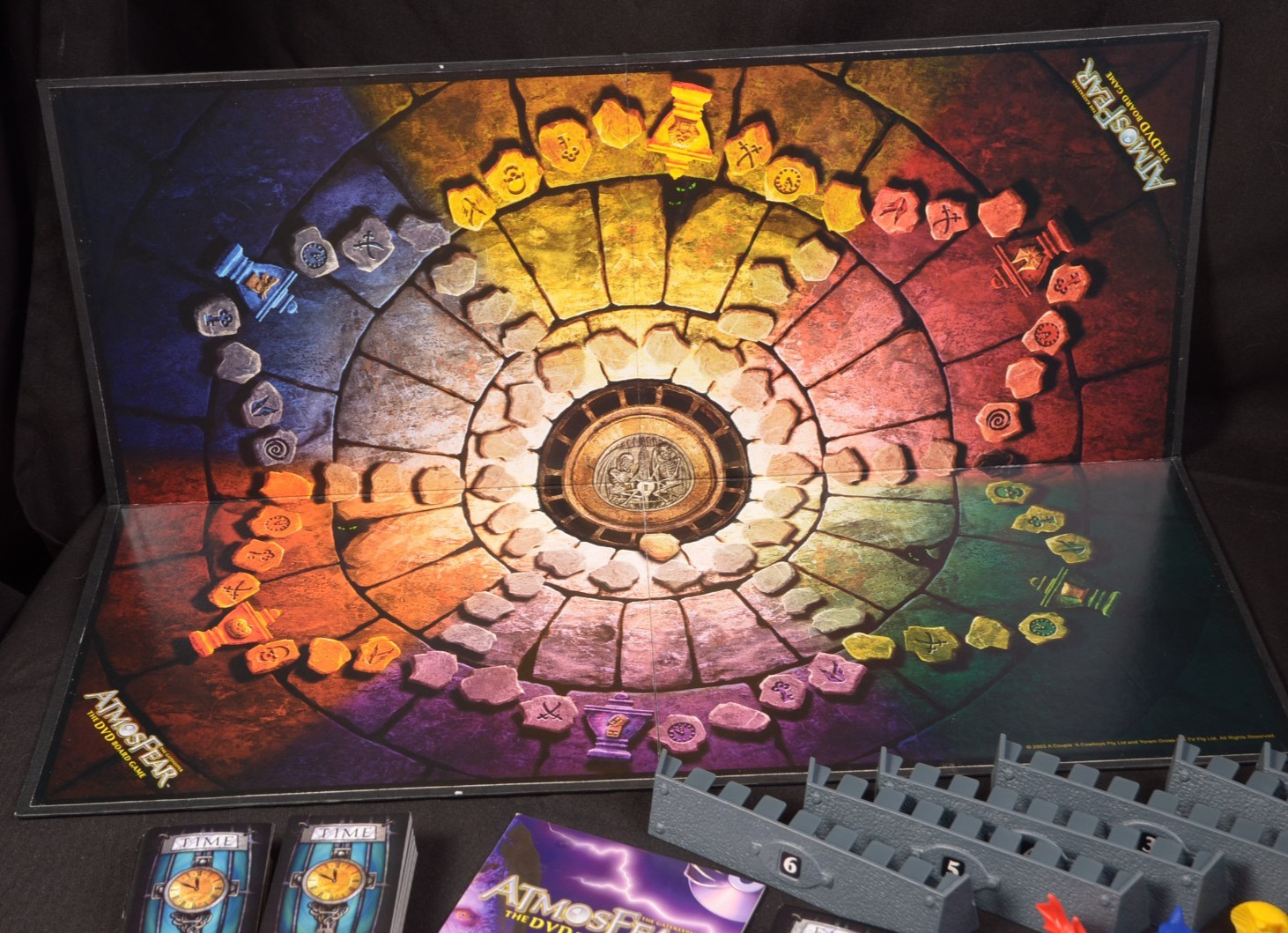 Pressman AtmosFear The Gatekeeper 2004 DVD Board Game 100% Complete