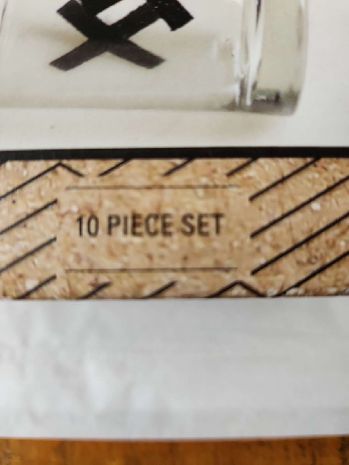 Party Drinking Game Tic Tac Toe – 9 Shotglasses Glass Board 21+ Adult