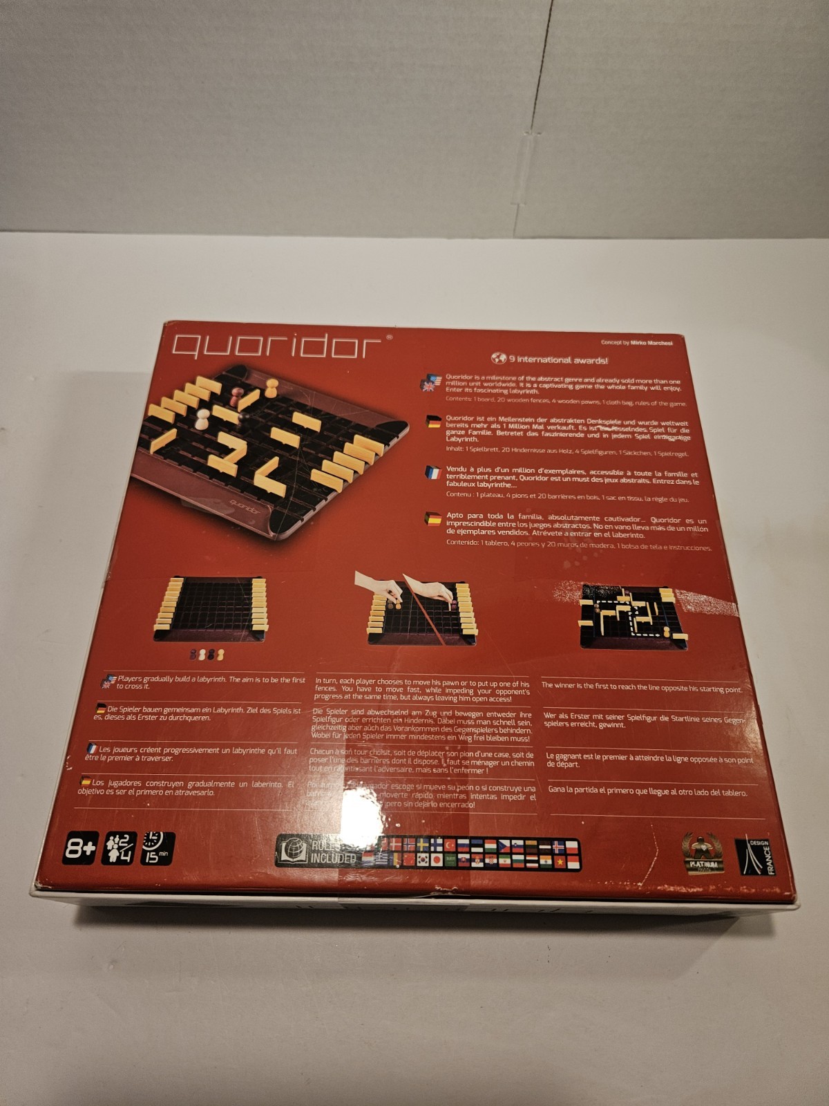 Quoridor – Over 1 Million Sold! Mensa Select Winner | Wooden Abstract Strategy
