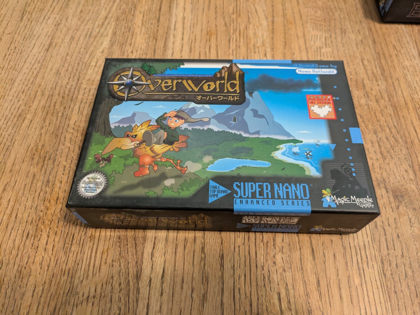 OVERWORLD pixel tile placement board game chocobos and dungeons NEW out of print