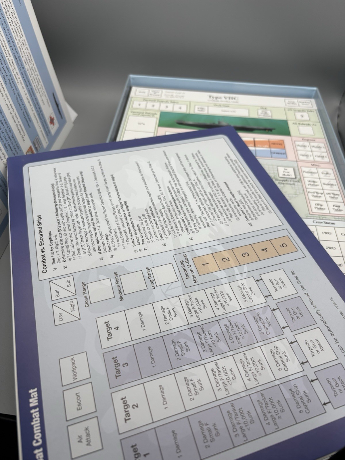 The Hunters: German U-Boats at War, 1939-43 Board Game GMT Games