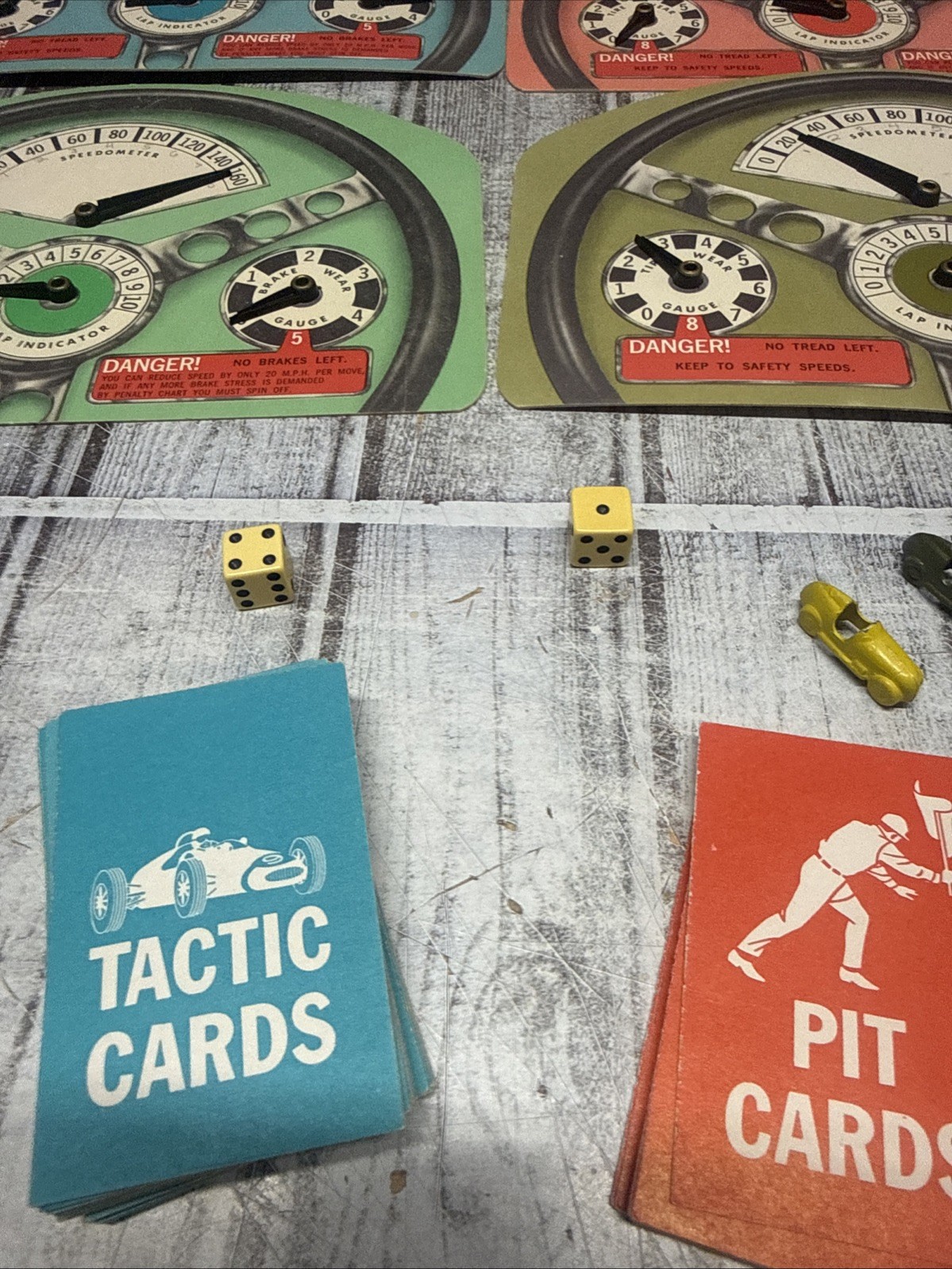 RARE Formula 1 One Motor Car Racing Board Game Waddingtons 1964 Vintage READ**