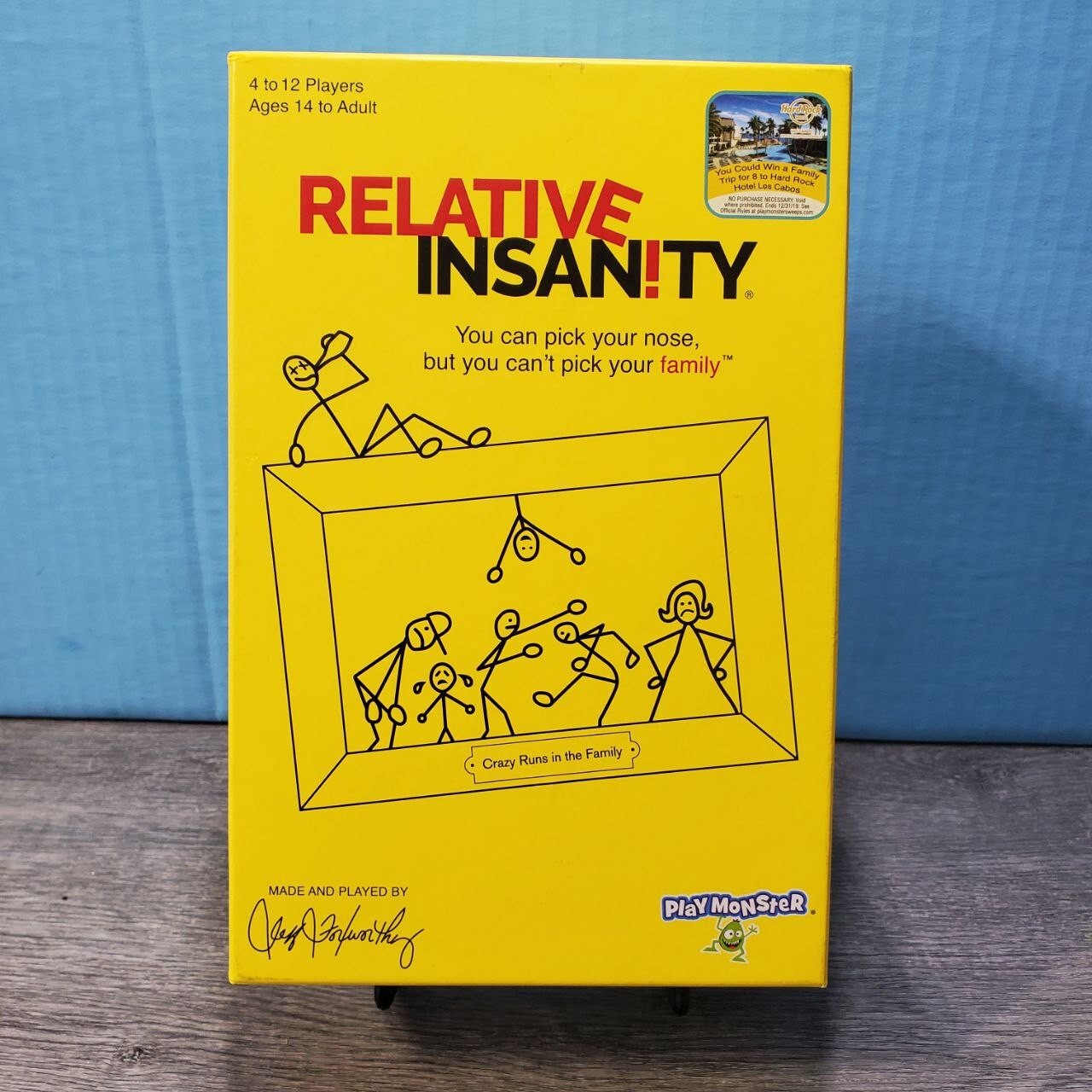 Relative Insanity Funny Family Party Card Game – Jeff Foxworthy – New Sealed