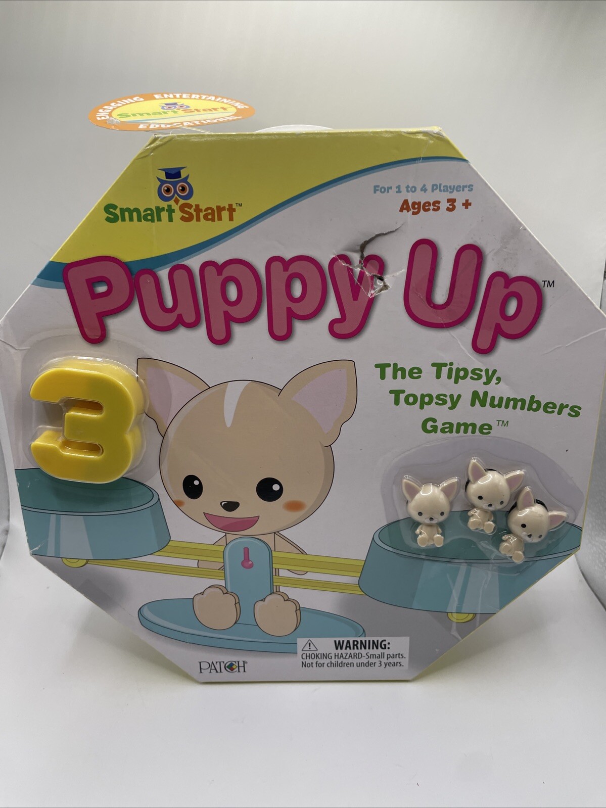 New Sealed – PlayMonster Puppy Up – Ages 3+ | 1-4 players- Smart Start