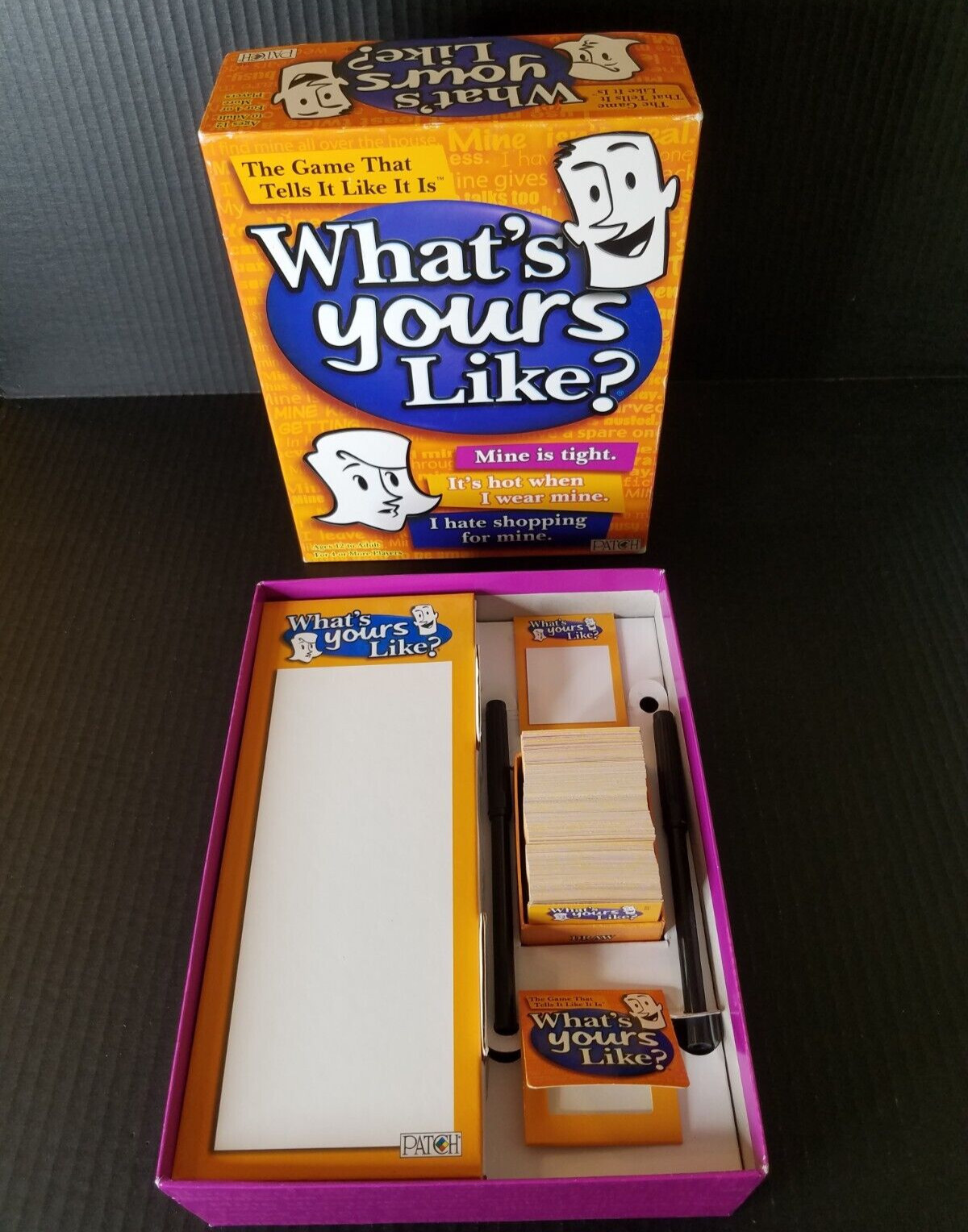 Patch Products What’s Yours Like? Board Game The Game That Tells It Like It Is