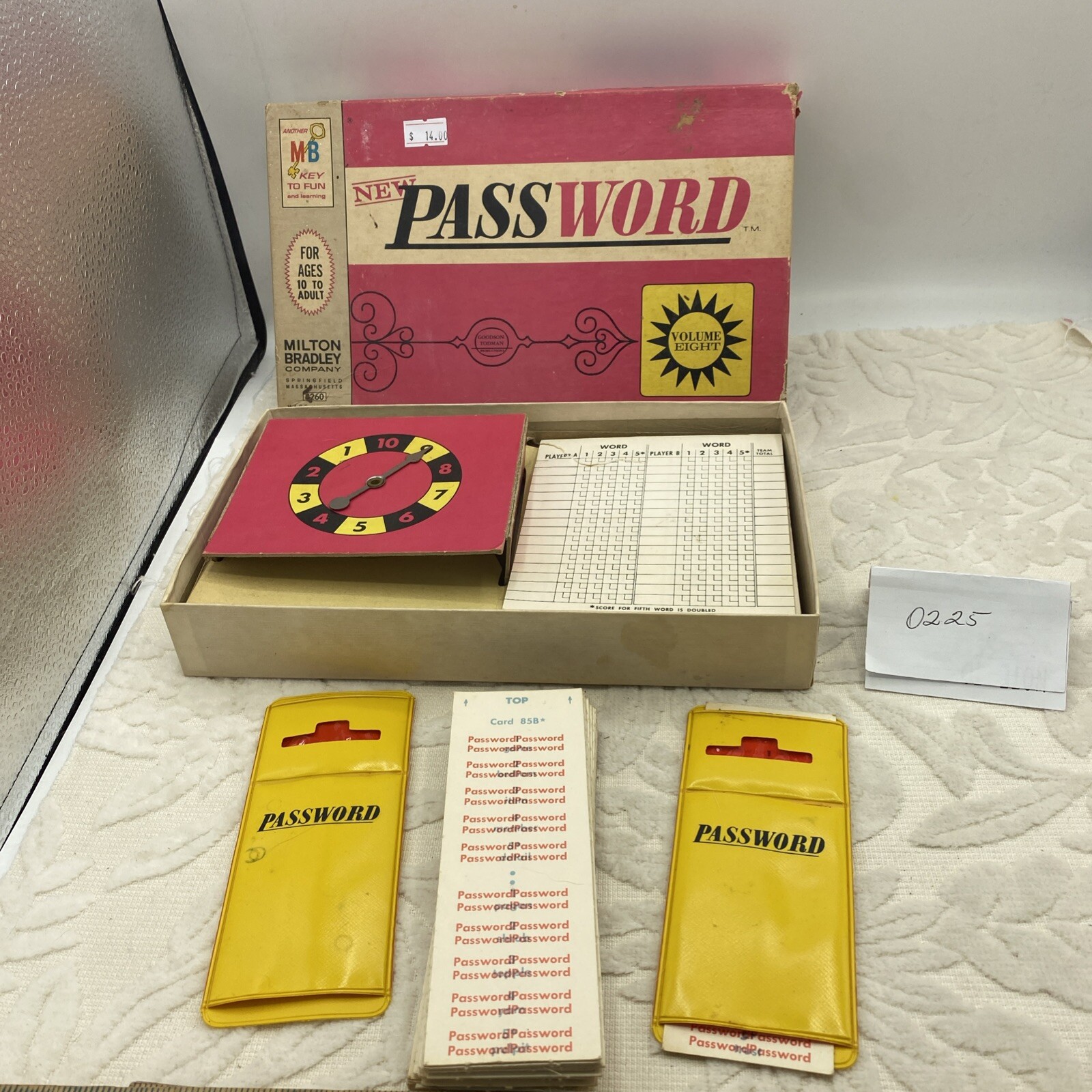 Milton Bradley Password Game – Volume 8 Ages 10 And Up Complete Game