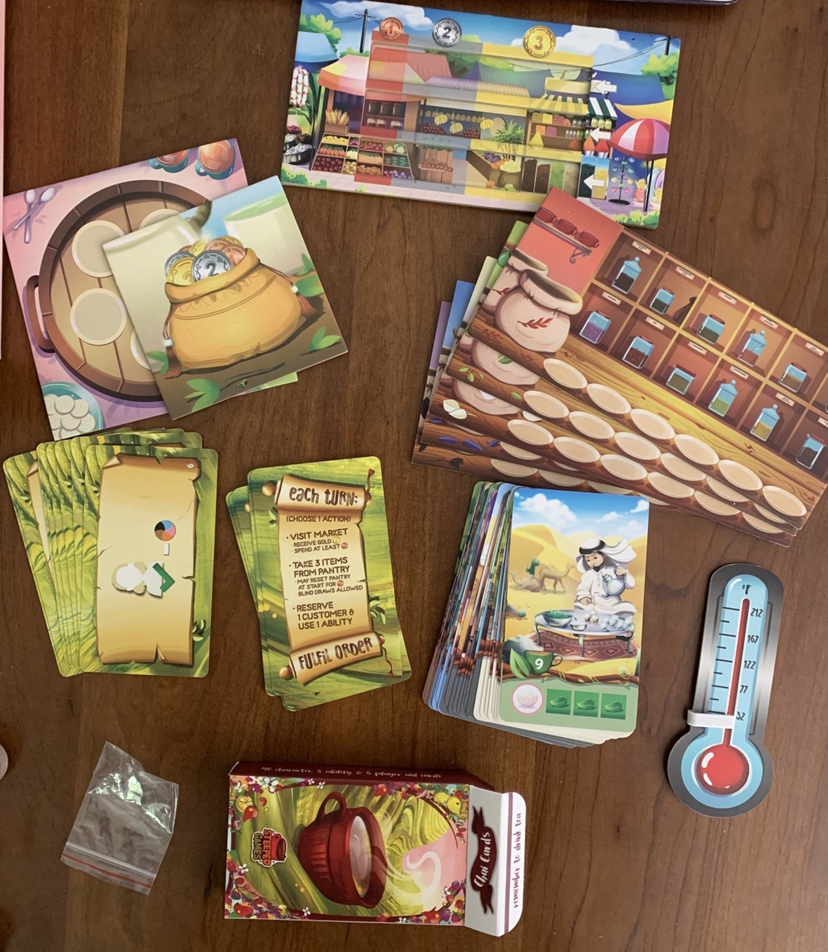 Chai Board Game COMPLETE – Steeped Games LN 2021 1-5 players