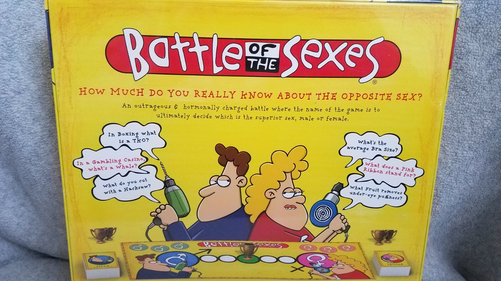 Battle Of The Sexes Adult Card Game It’s Male Vs Female Gender Based NEW