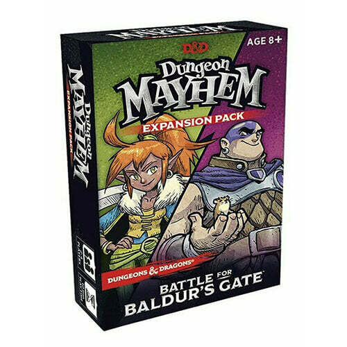 Wizards Of The Coast D and D Dungeon Mayhem Exp Battle Baldurs Gate Board Game