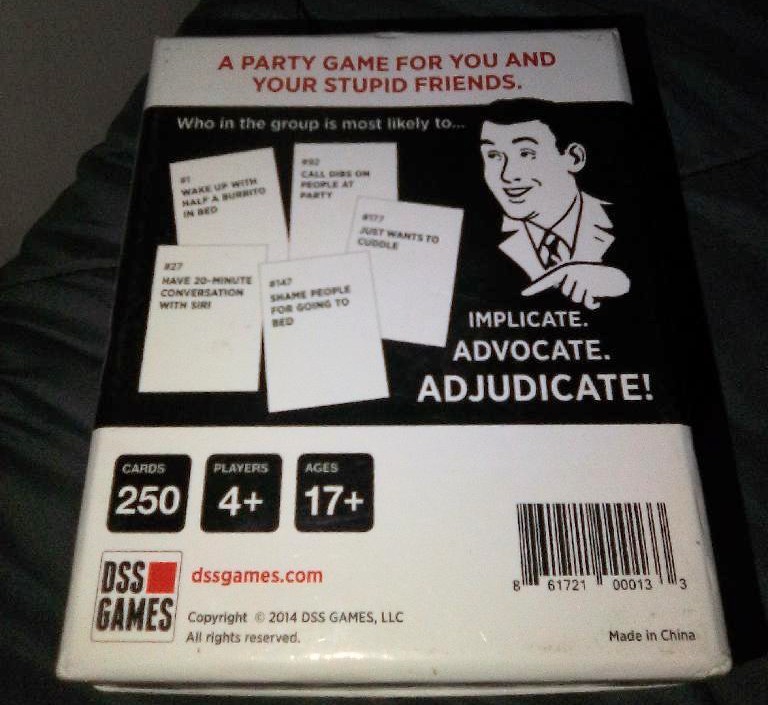 Whos Most Likely to… A Party Card Game 