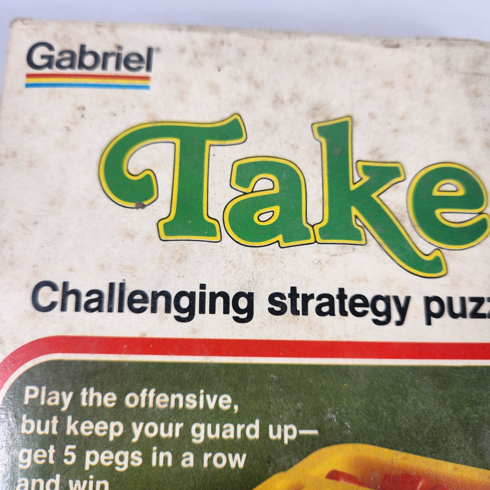 TAKE 5 Board Game W/ Box 1977 Gabriel Strategy VINTAGE