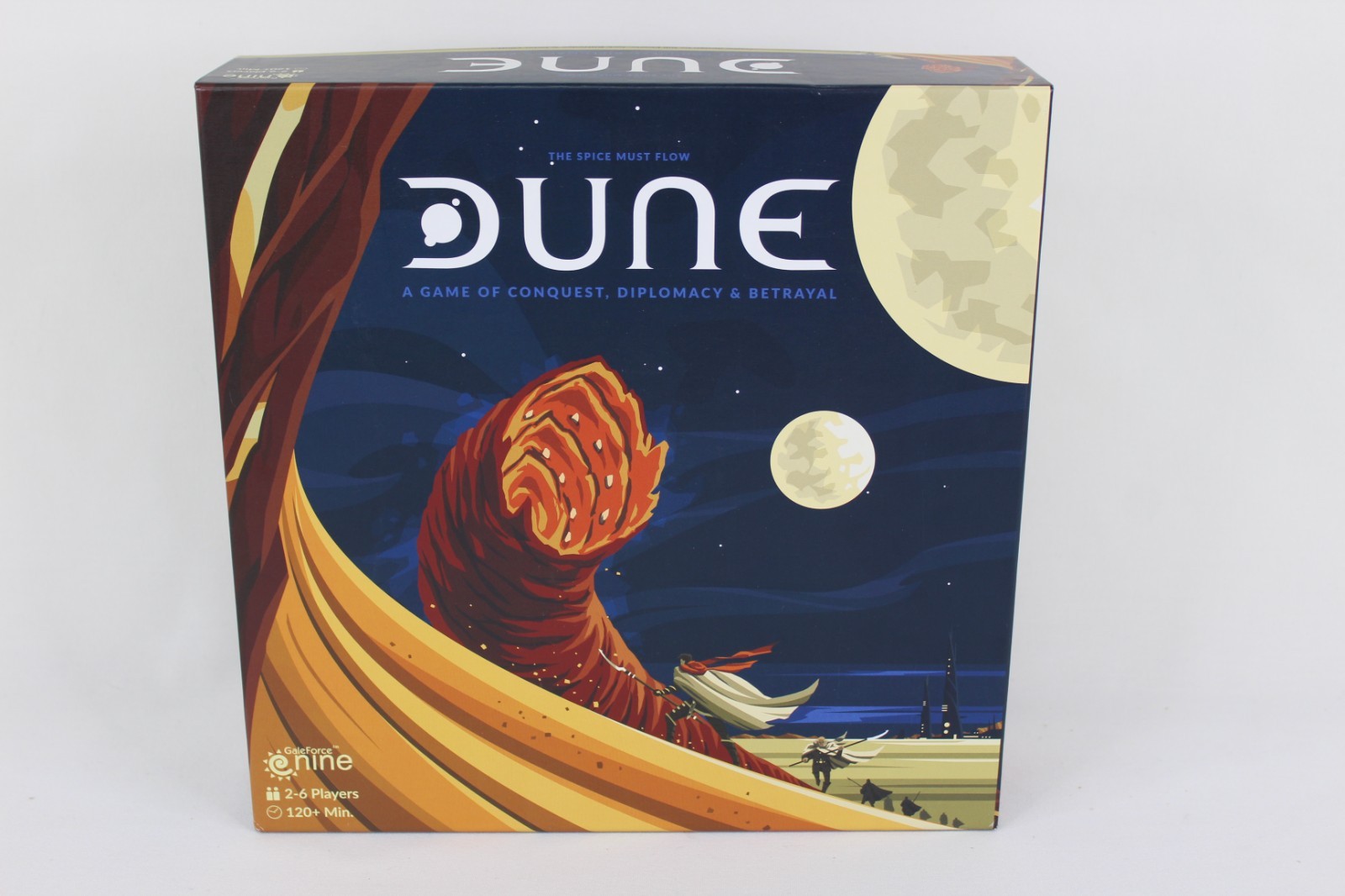 Dune Spice Must Flow Conquest Board Game Gale Force Nine 2019 * New Open Box
