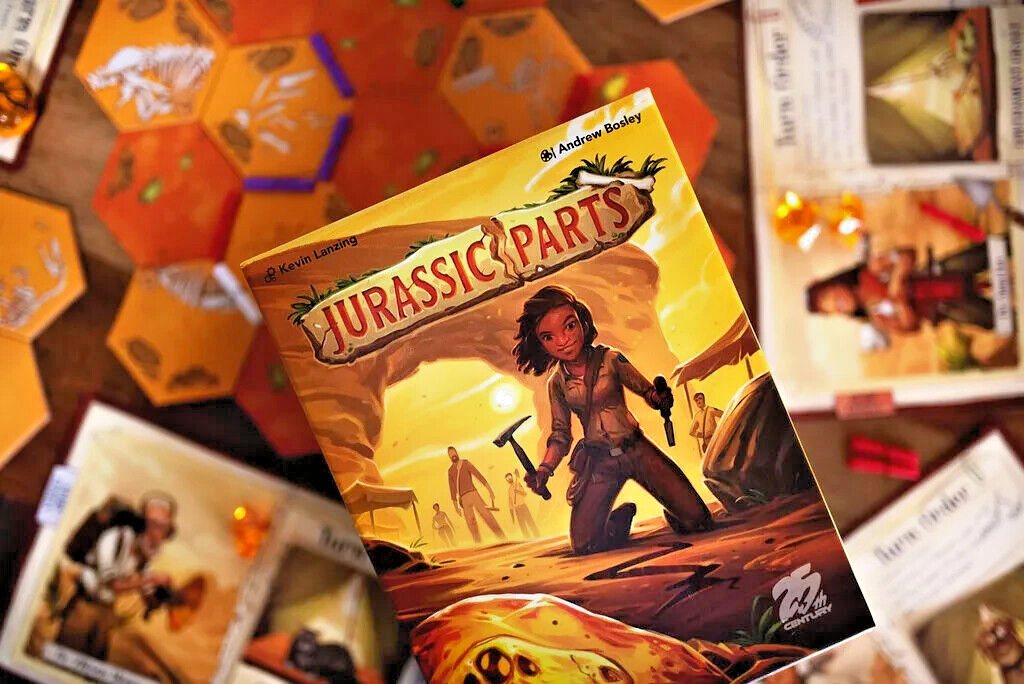 obo JURASSIC PARTS Board Game .. 25th Century Games