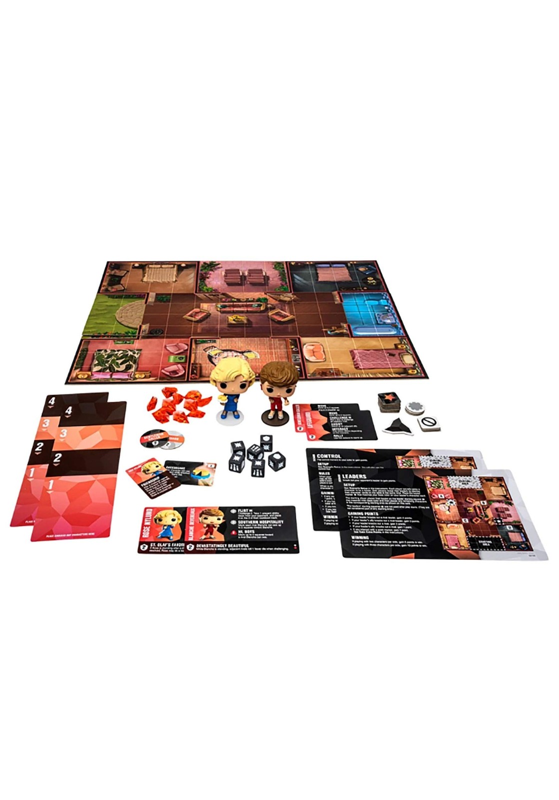 Funkoverse: Golden Girls 100 2-Pack Board Game Multicolor