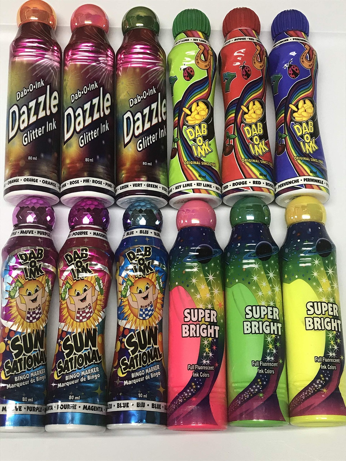 Dab-O-Ink Variety Pack-3oz (12pk) Purple