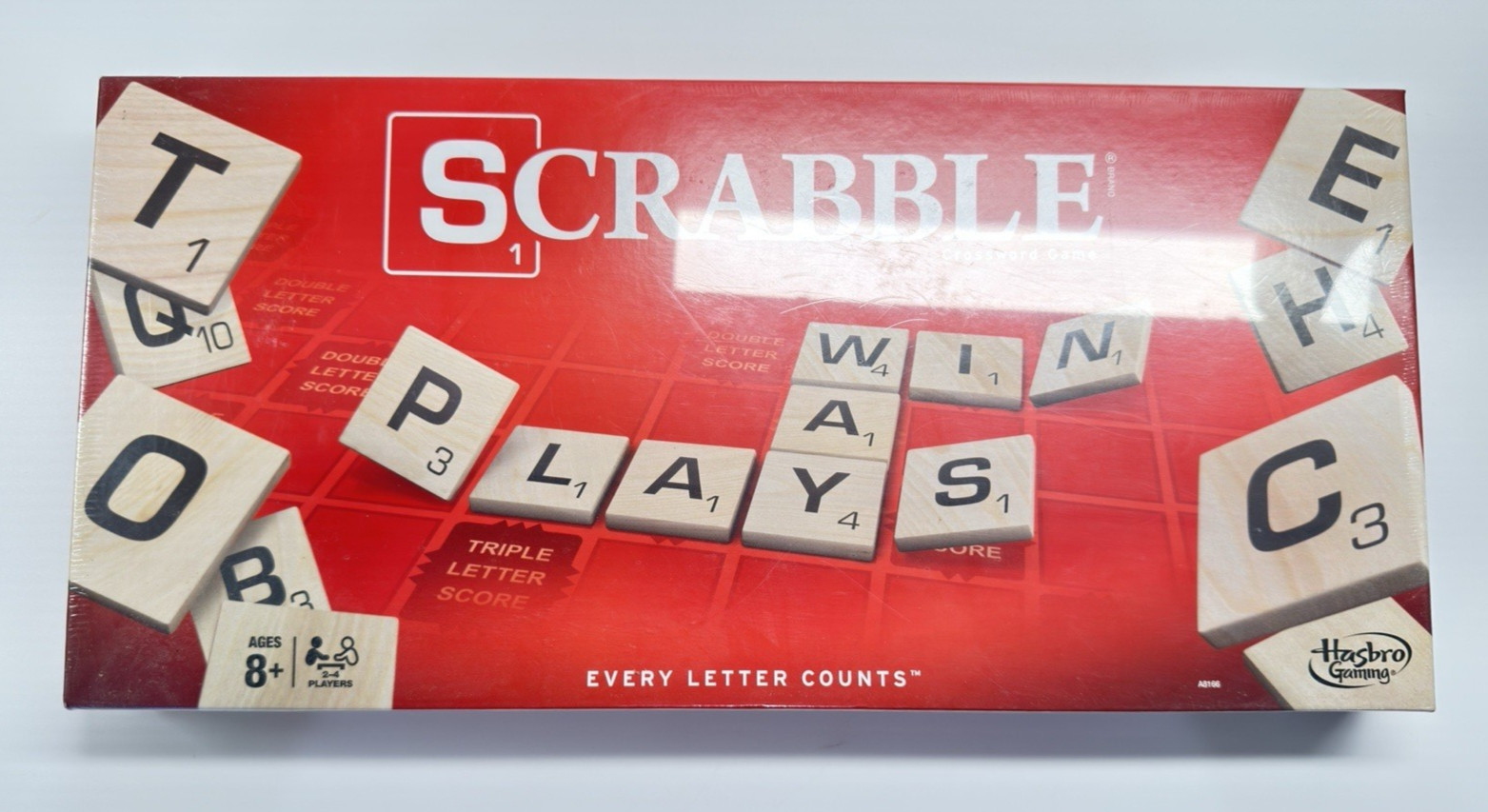 Scrabble Board Game A8166 Classic Crossword 2013 Hasbro New & Sealed