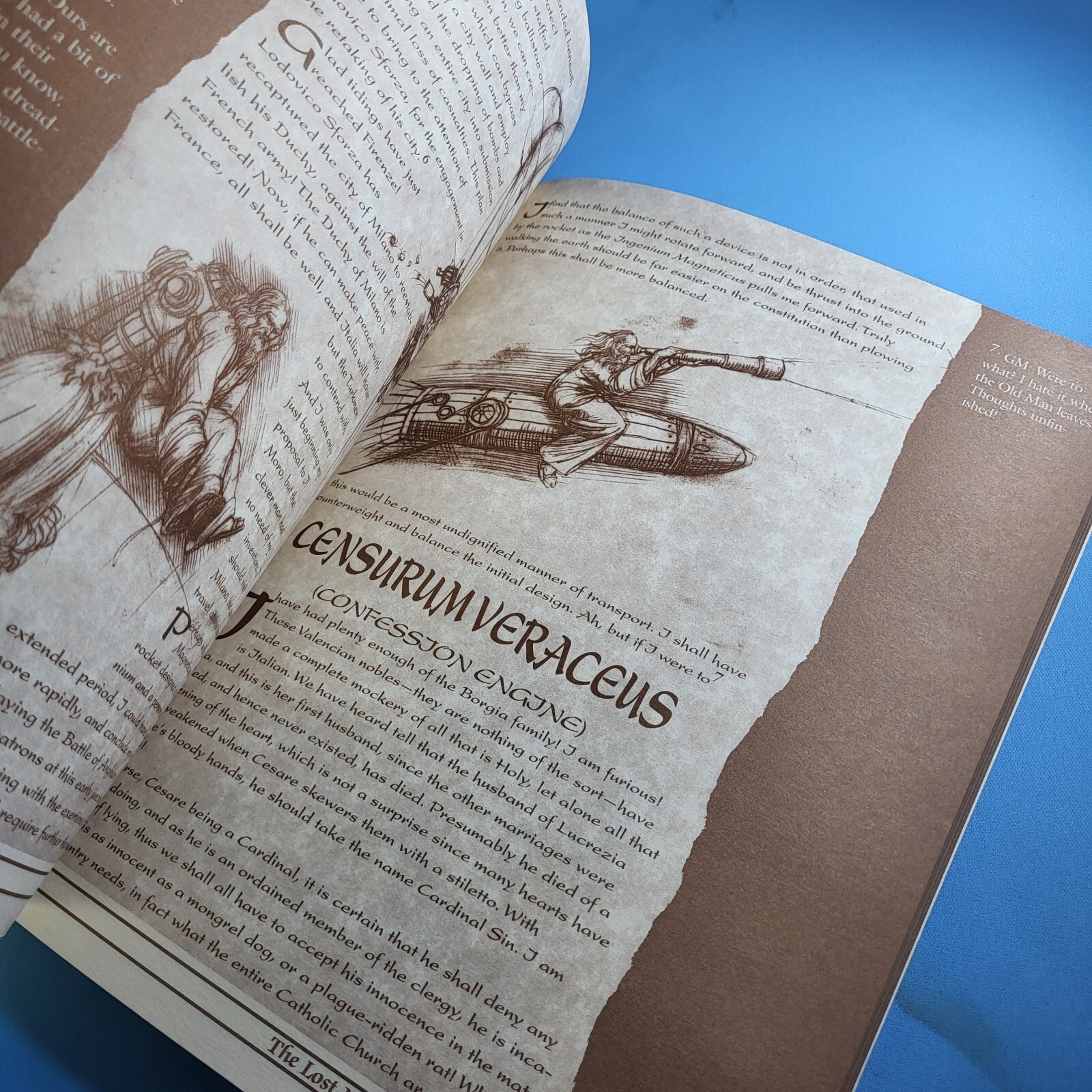 Castle Falkenstein: Steam Age – The Lost Notebooks Of Leonardo Da Vinci Source