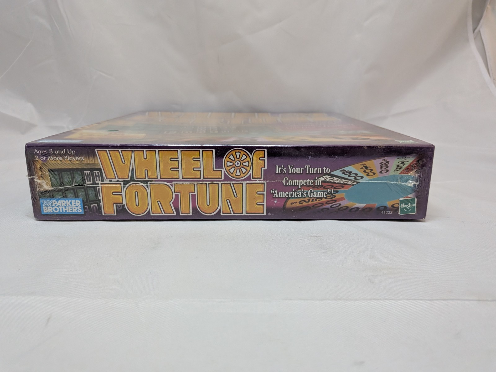 Vintage 1999 Parker Brothers Hasbro WHEEL OF FORTUNE Game NEW Factory Sealed