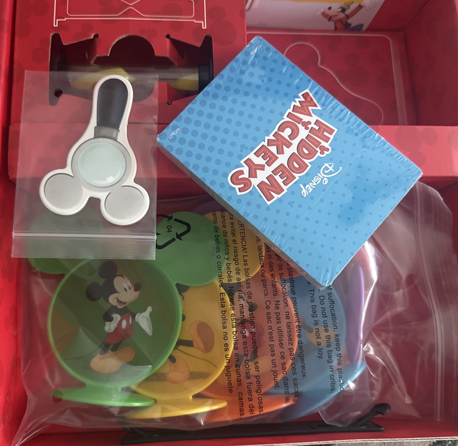 Disney Hidden Mickey Board Game for Kids 2 to 6 Players Fun Gameplay Ages 3+