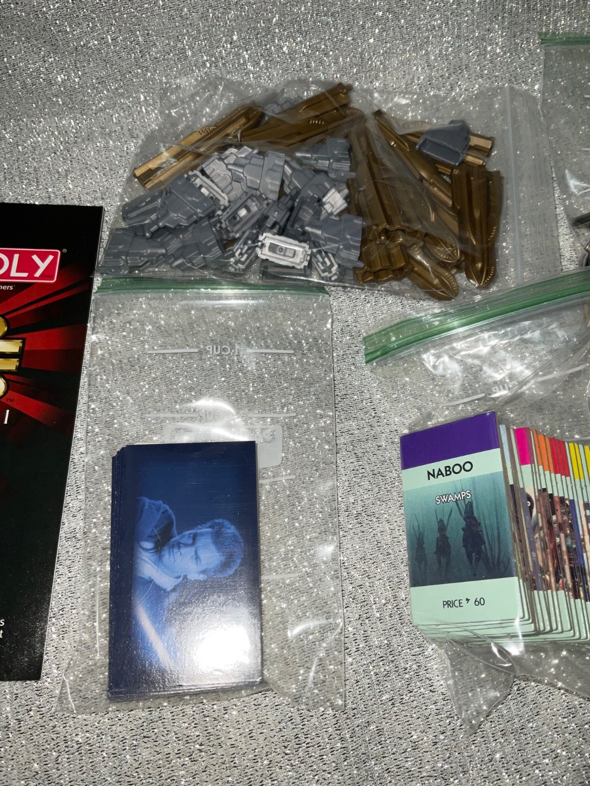 Monopoly Star Wars Episode 1 Collectors Edition Board Game 100% Complete See Pic