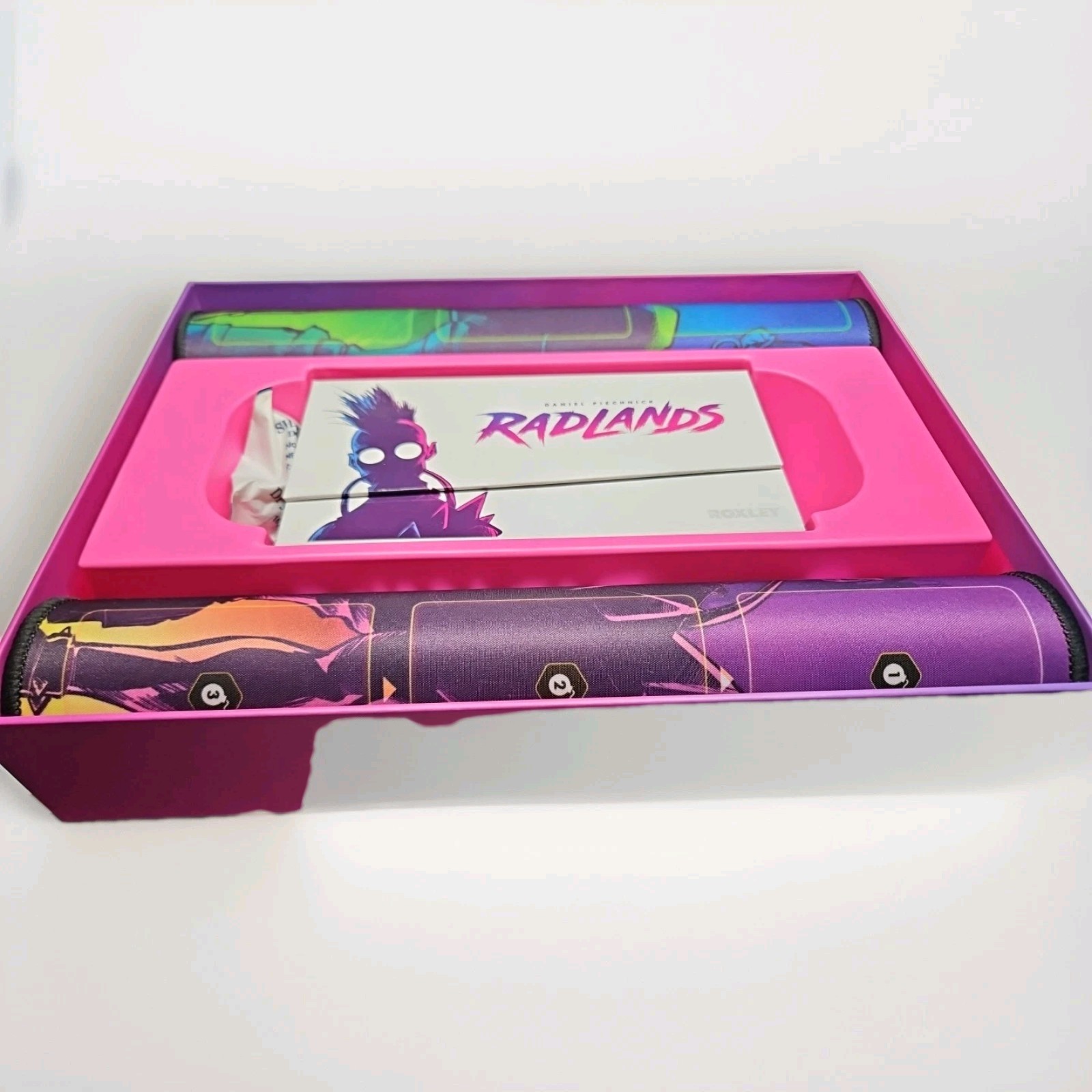 Roxley Boardgame Radlands (Super Deluxe Ed) Box EX/NM Plus Camp Expansion