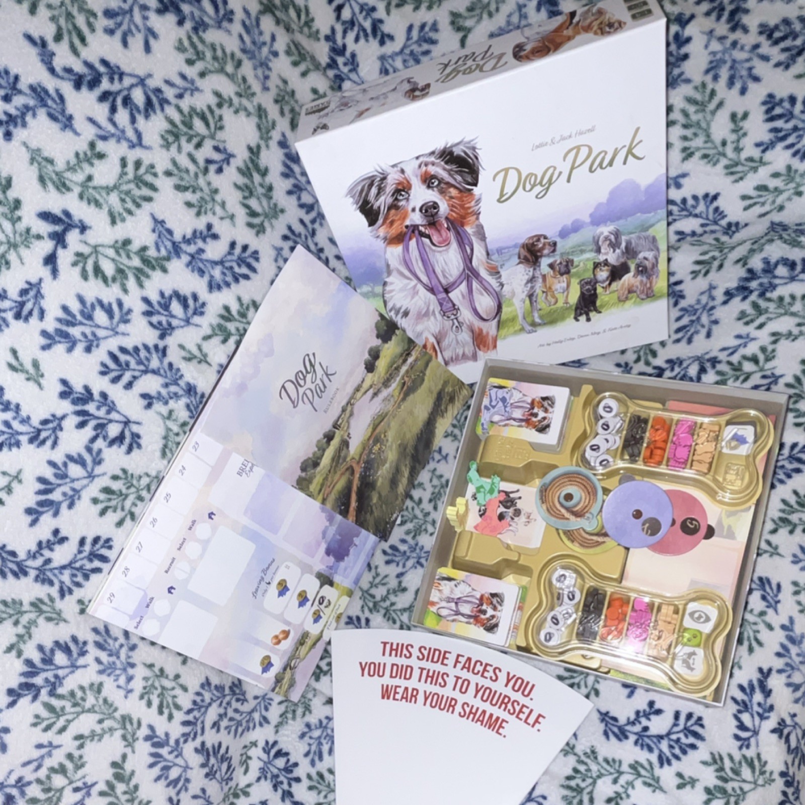 Dog Park Board Game Birdwood Games 1-4 Players Ages 10+ Complete