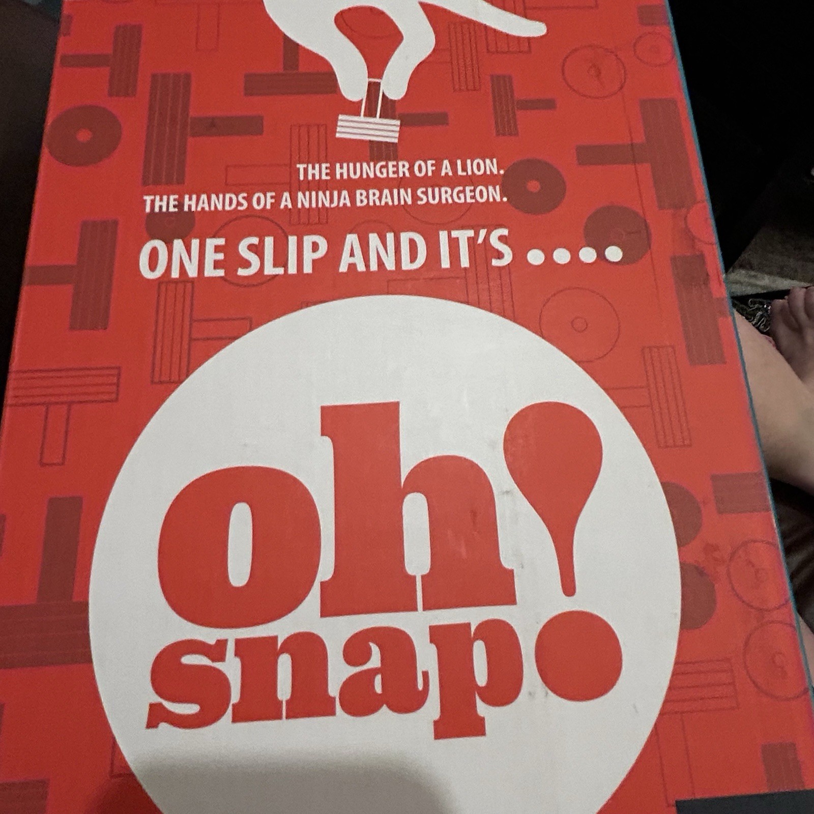 Oh Snap! Game One Slip And It’s Wooden Dexterity Marbles Brain Workshop Complete