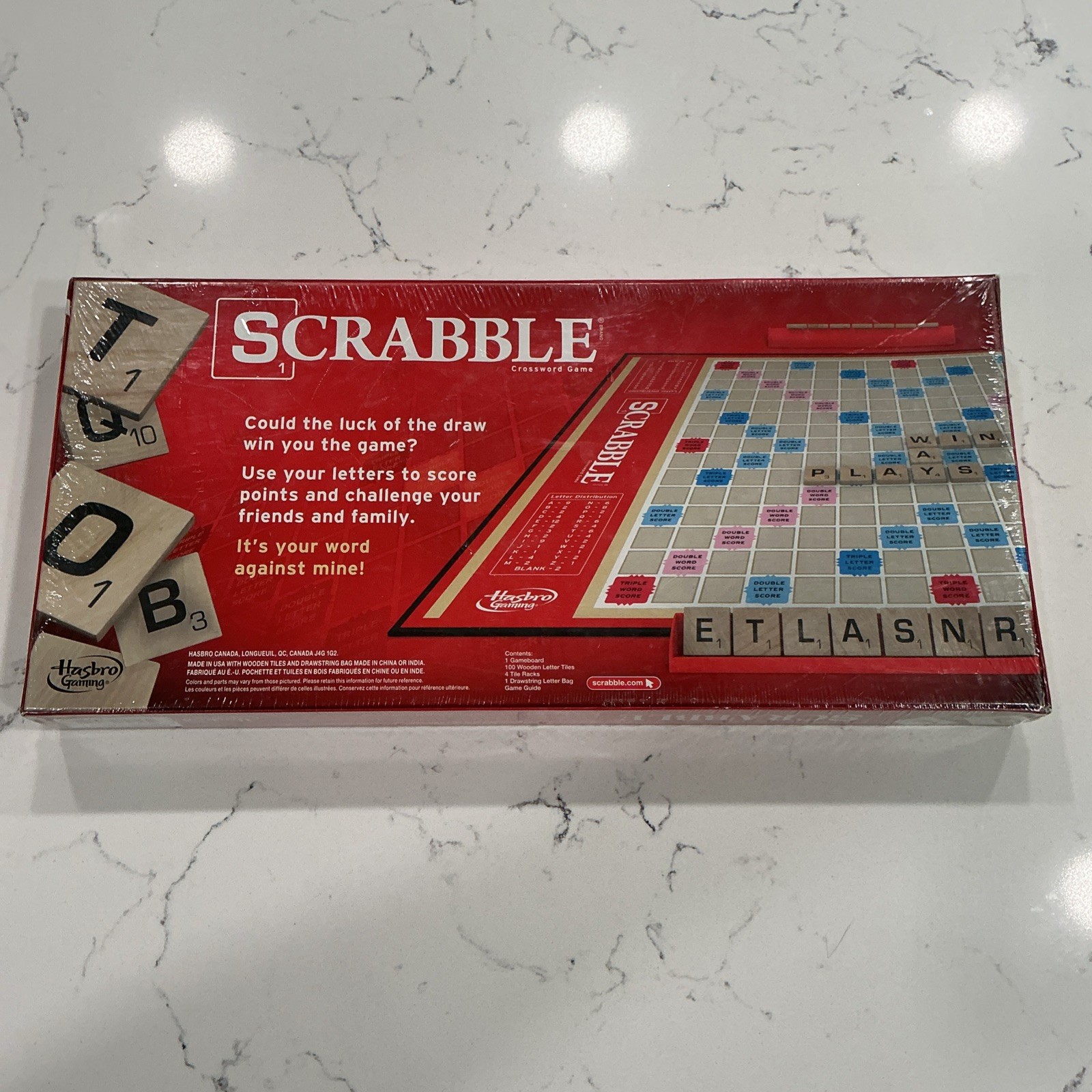 2013 Hasbro Original SCRABBLE Board Game (Crossword Game) – NEW & SEALED!!!