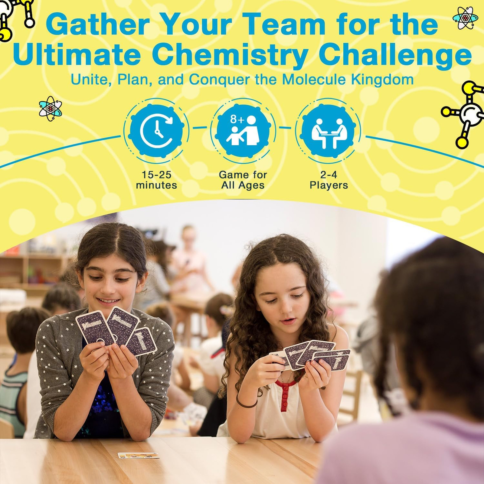 Periodic Table Chemistry Game for Kids 8-12 Science Education STEM Classroom