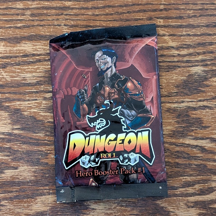 Dungeon Roll Hero Booster Pack #1 Expansion NEW/FACTORY SEALED/OOP