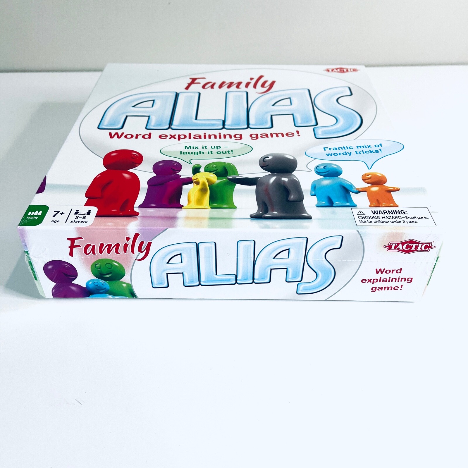 Word Explaining Game FAMILY ALIAS by TACTIC For 3-8 Players Ages 7 and up NIB