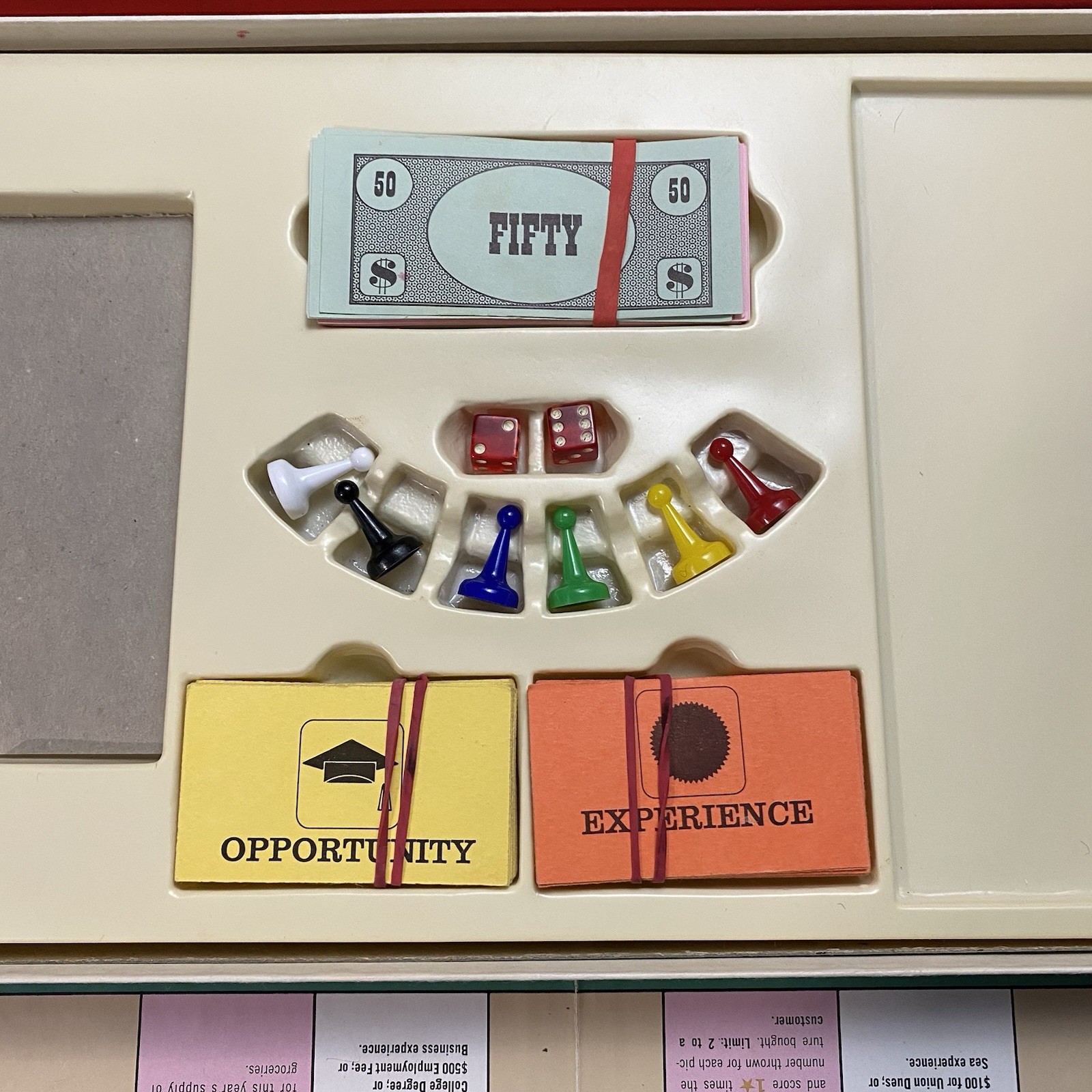 Vintage 1965 Parker Brothers Career Board Game ~ Family Fame Fortune Happiness