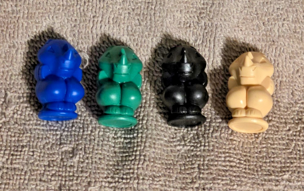 Jumanji Deluxe Electronic Board Game – Replacement Rhino Mover Figurines Set!