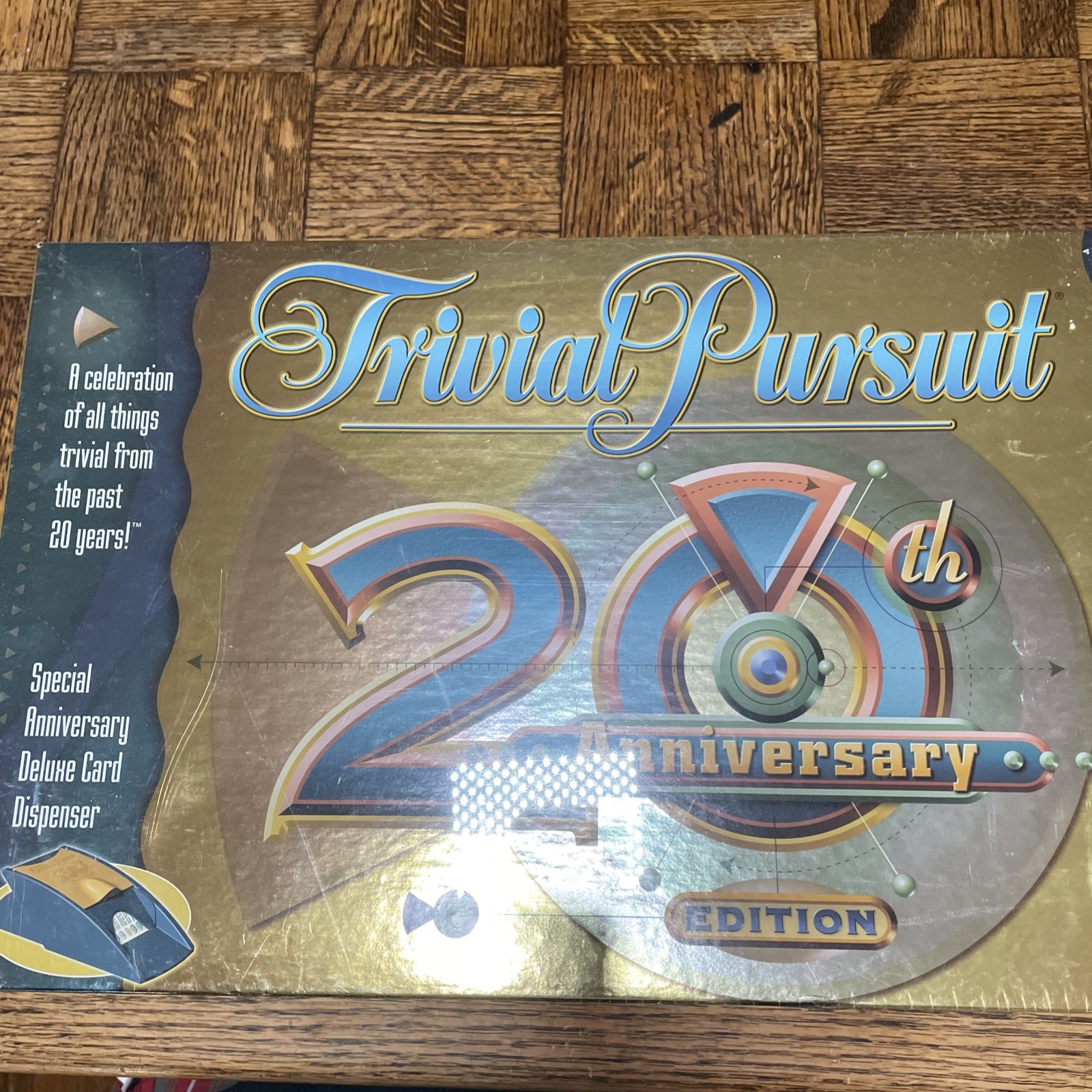 Trivial Pursuit 20th Anniversary Edition Family Board Trivia Game Sealed Hasbro