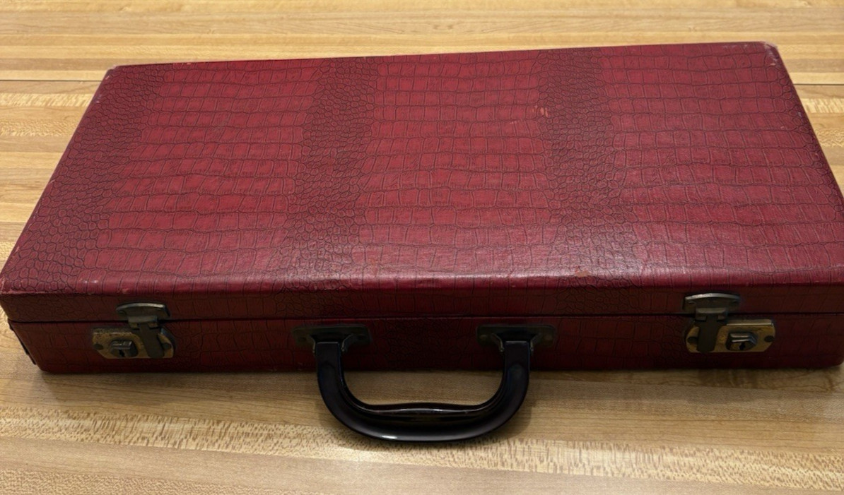 Vintage Royal Bakelite Mah Jong Set from the 1950’s
